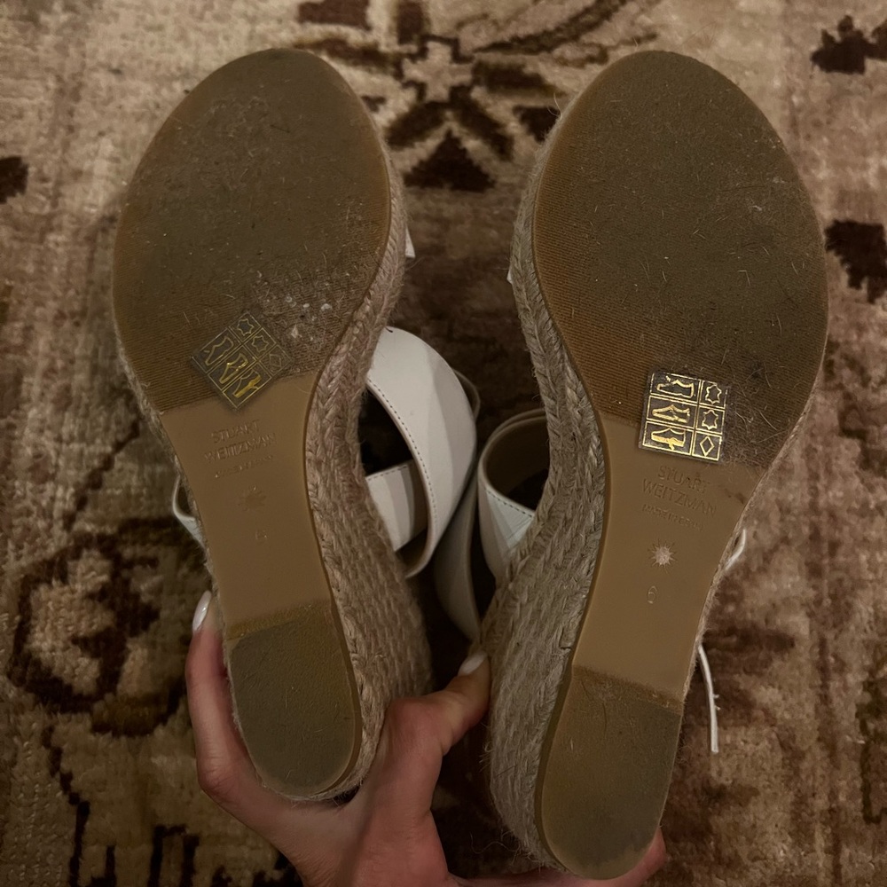 Stuart Weitzman Wedge Sandal - image 7